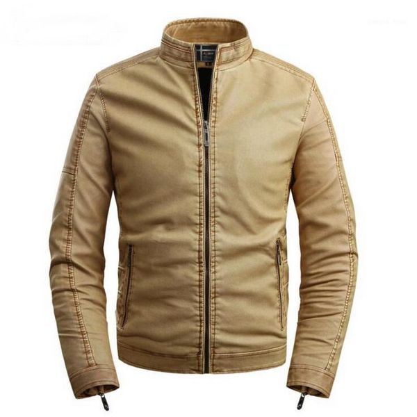 male washed nubuck leather jacket casual stand collar simple coat men fashion plus velvet warm pu motorcycle men's fur & faux, Black
male washed nubuck leather jacket casual stand collar simple coat men fashion plus velvet warm pu motorcycle men's fur & faux, Black