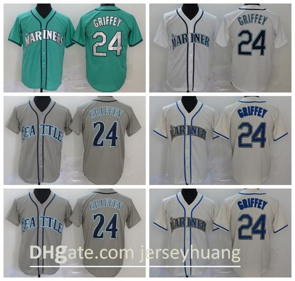 men 2020 baseball 24 ken griffey jersey stitched flexbase cool base home green grey white beige team color breathable good quality, Blue;black
men 2020 baseball 24 ken griffey jersey stitched flexbase cool base home green grey white beige team color breathable good quality, Blue;black
