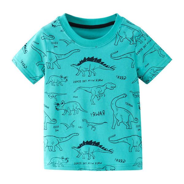 jumping meters dinosaurs t shirt for summer children cotton clothes animals tees kids boys clothing cute 210529, Blue
jumping meters dinosaurs t shirt for summer children cotton clothes animals tees kids boys clothing cute 210529, Blue