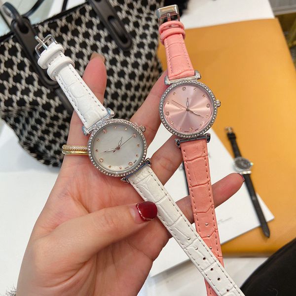 fashion brand watches women girl pretty crystal style leather strap wrist watch cha48, Slivery;brown
fashion brand watches women girl pretty crystal style leather strap wrist watch cha48, Slivery;brown