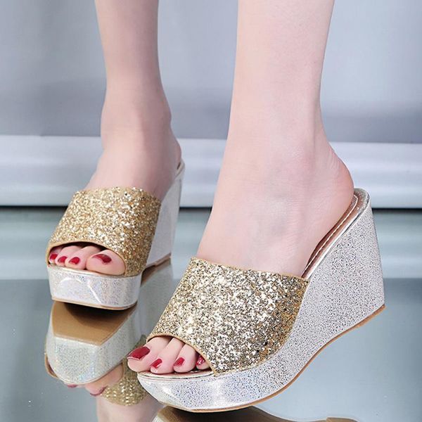 womens fashion bling wedges sandals ladies open toe platform shoes roman buty damskie summer beach sandalia8053949, Black
womens fashion bling wedges sandals ladies open toe platform shoes roman buty damskie summer beach sandalia8053949, Black