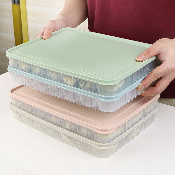 storage bottles & jars bnbs 4821 single layer refrigerator food dumplings sushi airtight container household plastic box high quality
storage bottles & jars bnbs 4821 single layer refrigerator food dumplings sushi airtight container household plastic box high quality