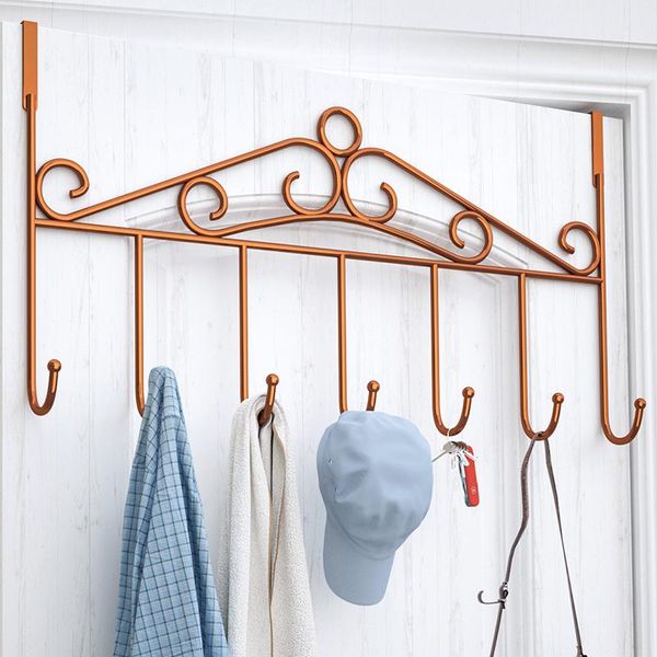 hooks & rails multifunction iron door hanger 5 towel hat organizer handbag holder over hook clothes coats hanging rack key
hooks & rails multifunction iron door hanger 5 towel hat organizer handbag holder over hook clothes coats hanging rack key