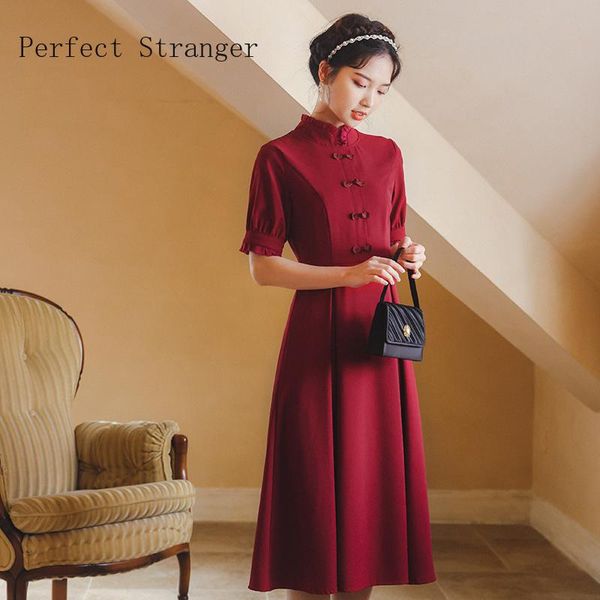 casual dresses vintage 2021 summer arrival button decorated short sleeve solid color women long dress, Black;gray
casual dresses vintage 2021 summer arrival button decorated short sleeve solid color women long dress, Black;gray