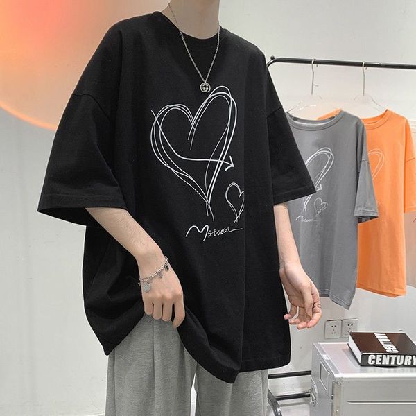 women's t-shirt summer o-neck short sleeve t-shirt men's women's fashion wild printing romantic young students hip hop style, White
women's t-shirt summer o-neck short sleeve t-shirt men's women's fashion wild printing romantic young students hip hop style, White