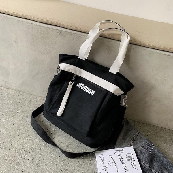evening bags canvas bag, hand-picked shoulder, large-capacity handbag, student fashion contrast leisure bag
evening bags canvas bag, hand-picked shoulder, large-capacity handbag, student fashion contrast leisure bag