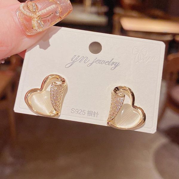 stud luxury 14k real gold micro inlaid zircon opal love heart s925 silver needle earrings for women cubic zc, Golden;silver
stud luxury 14k real gold micro inlaid zircon opal love heart s925 silver needle earrings for women cubic zc, Golden;silver