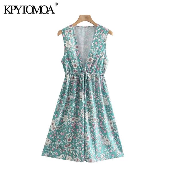 women chic fashion with drawstring floral print mini dress vintage v neck sleeveless female dresses vestidos 210416, Black;gray
women chic fashion with drawstring floral print mini dress vintage v neck sleeveless female dresses vestidos 210416, Black;gray