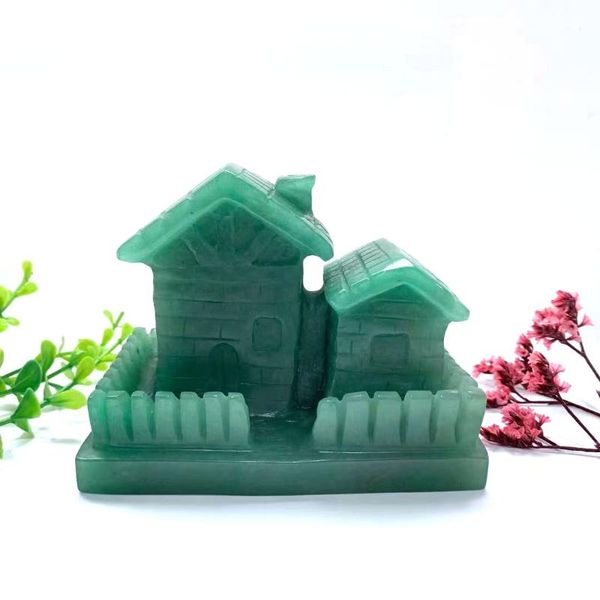 decorative objects & figurines naturel green aventurine stone hand crafted house for gift _xcg
decorative objects & figurines naturel green aventurine stone hand crafted house for gift _xcg