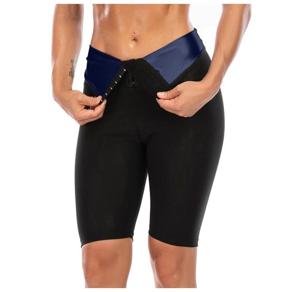 women's shorts feitong plus size black high waist sweaty abdomen workout panties sport running fitness slimming, White;black
women's shorts feitong plus size black high waist sweaty abdomen workout panties sport running fitness slimming, White;black