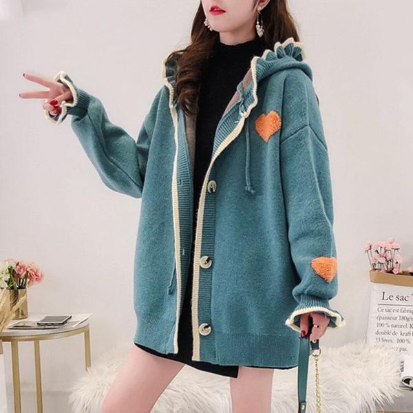sweaters women autumn winter cardigan hooded poncho oversized sweater ruffles loose knit jacket winiter overcoat, White;black
sweaters women autumn winter cardigan hooded poncho oversized sweater ruffles loose knit jacket winiter overcoat, White;black