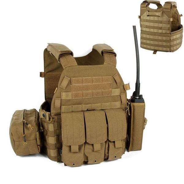 hunting jackets 600d nylon 6094 tactical vest plate carrier colete tatico militar molle webbed gear camo military army, Camo;black
hunting jackets 600d nylon 6094 tactical vest plate carrier colete tatico militar molle webbed gear camo military army, Camo;black