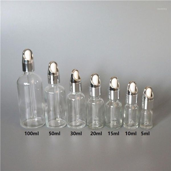 storage bottles & jars 5/10/15/20/30/50/100ml clear essential oil bottle silver basket dropper cover white rubber head cap glass containers
storage bottles & jars 5/10/15/20/30/50/100ml clear essential oil bottle silver basket dropper cover white rubber head cap glass containers