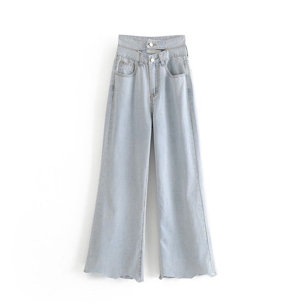 jeans spring women's fashion high waist trousers pockets wide leg pants women vintage streetwear cotton denim jeans femme, Blue
jeans spring women's fashion high waist trousers pockets wide leg pants women vintage streetwear cotton denim jeans femme, Blue