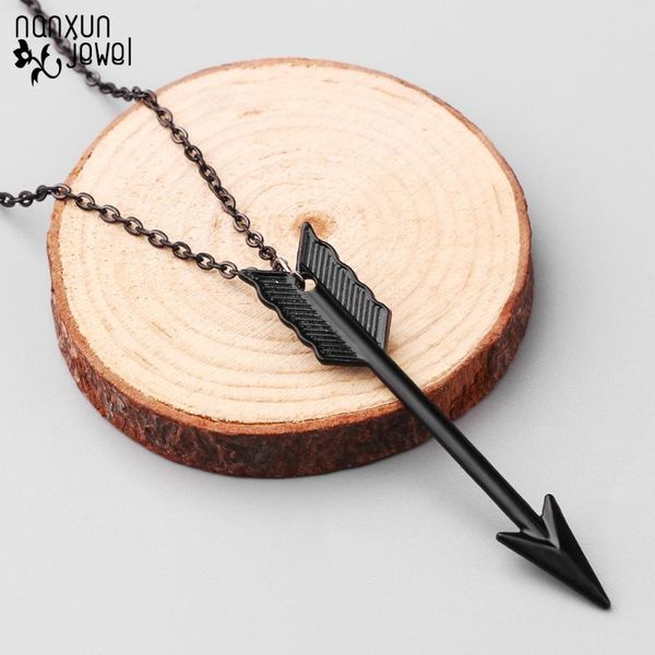 pendant necklaces arrow necklace black chain men women fashion jewelry alloy simple choker accessories gifts, Silver
pendant necklaces arrow necklace black chain men women fashion jewelry alloy simple choker accessories gifts, Silver