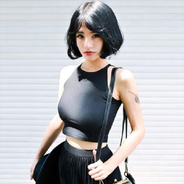 newly summer crop womens tank round neck sleeveless slim fit pullover female vest cla88, White
newly summer crop womens tank round neck sleeveless slim fit pullover female vest cla88, White