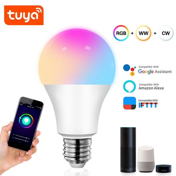 bulbs dimmable smart bulb home lighting lamp e27 magic rgb+cw+ww led color light smartlife app alexa google assistant
bulbs dimmable smart bulb home lighting lamp e27 magic rgb+cw+ww led color light smartlife app alexa google assistant