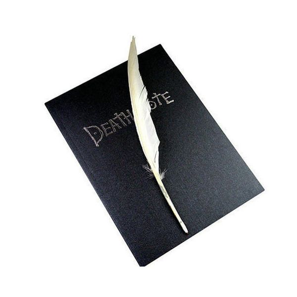death note cosplay notebook a5 feather pen animation art writing journal school diary theme plan anime gift notepads, Purple;pink
death note cosplay notebook a5 feather pen animation art writing journal school diary theme plan anime gift notepads, Purple;pink