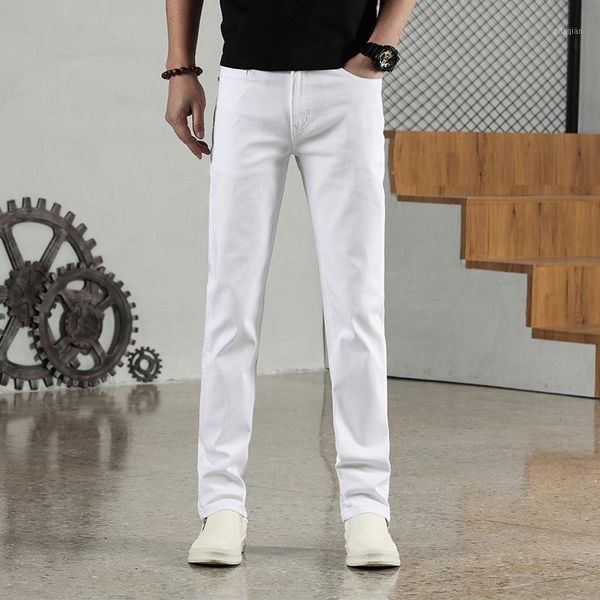 summer high elastic comfortable fabric korean fashion trend casual jeans men men's, Blue
summer high elastic comfortable fabric korean fashion trend casual jeans men men's, Blue