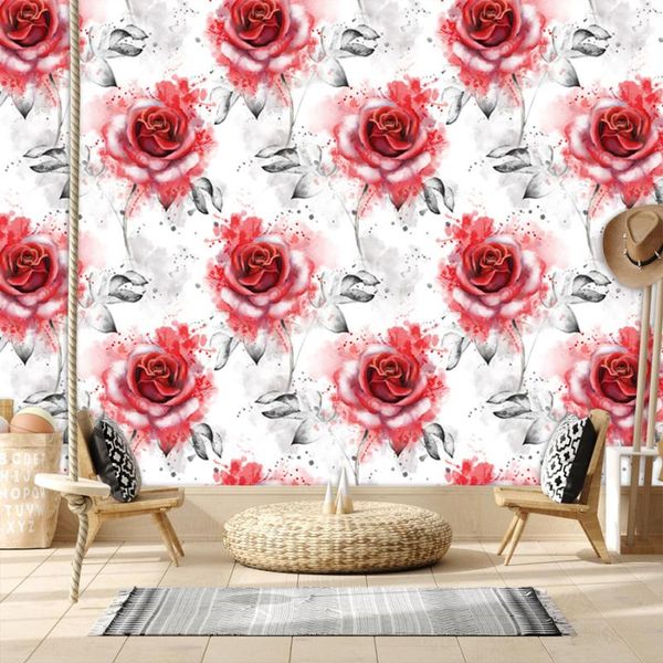 wallpapers red rose 3d for living bed room decoration nursery silk textured walls paper in rolls cabinet self adhesive murals
wallpapers red rose 3d for living bed room decoration nursery silk textured walls paper in rolls cabinet self adhesive murals