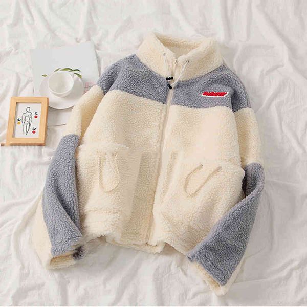 women's jackets outono jaqueta de lã masculina tamanhos grans casaco quente parka com retalhos pele carneiro casual beisebol bhyc, Black;brown
women's jackets outono jaqueta de lã masculina tamanhos grans casaco quente parka com retalhos pele carneiro casual beisebol bhyc, Black;brown