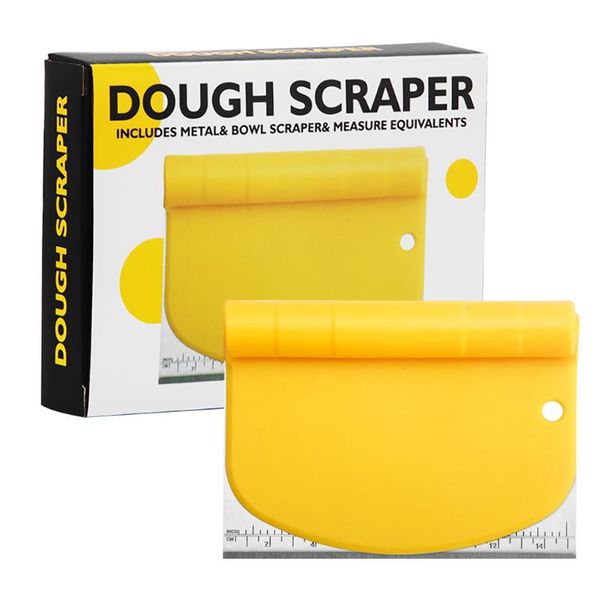 dough scraper home bakery stainless steel bread noodle pizza chopping scraping board baking & pastry tools
dough scraper home bakery stainless steel bread noodle pizza chopping scraping board baking & pastry tools