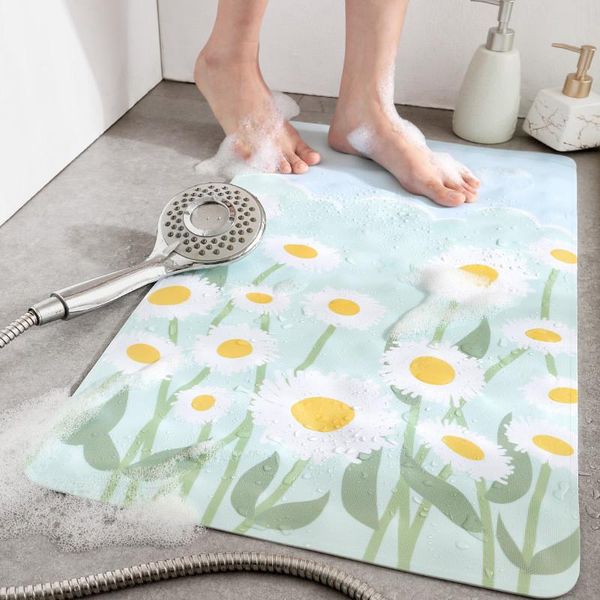 bath mats flower printed shower room non-slip bathroom mat pvc suction cup anti-drop floor rug
bath mats flower printed shower room non-slip bathroom mat pvc suction cup anti-drop floor rug
