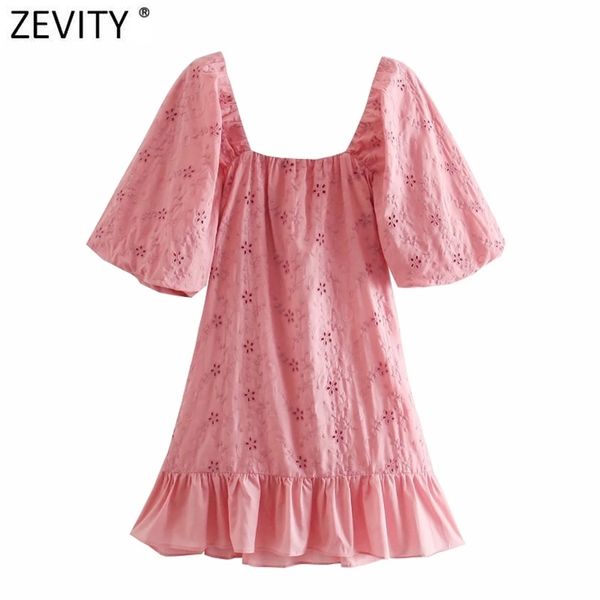 women elegant hollow out embroidery hem ruffles casual pink dress female square collar straight vestido chic mini dresses ds8237 210420, Black;gray
women elegant hollow out embroidery hem ruffles casual pink dress female square collar straight vestido chic mini dresses ds8237 210420, Black;gray