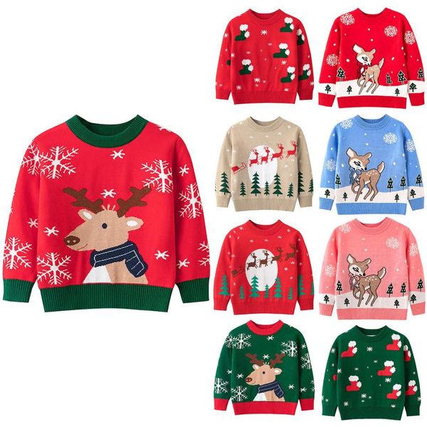 pullover 2021 spring autumn infant baby christmas sweater toddler youth teen boys girls cartoon knit print knitwear, Blue
pullover 2021 spring autumn infant baby christmas sweater toddler youth teen boys girls cartoon knit print knitwear, Blue