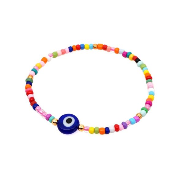 beaded, strands fashion evil eye bracelet for women boho jewelry rainbow seed beads baslet girl bracelets pulseras mujer moda, Black
beaded, strands fashion evil eye bracelet for women boho jewelry rainbow seed beads baslet girl bracelets pulseras mujer moda, Black