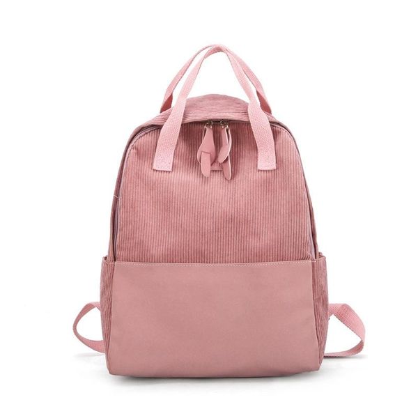 backpack literary corduroy women's simply solid color college high school students stripe
backpack literary corduroy women's simply solid color college high school students stripe