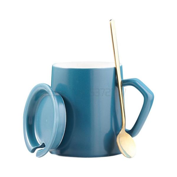 mugs nordic ceramic mug simple with lid and spoon creative household water cup coffee 
mugs nordic ceramic mug simple with lid and spoon creative household water cup coffee