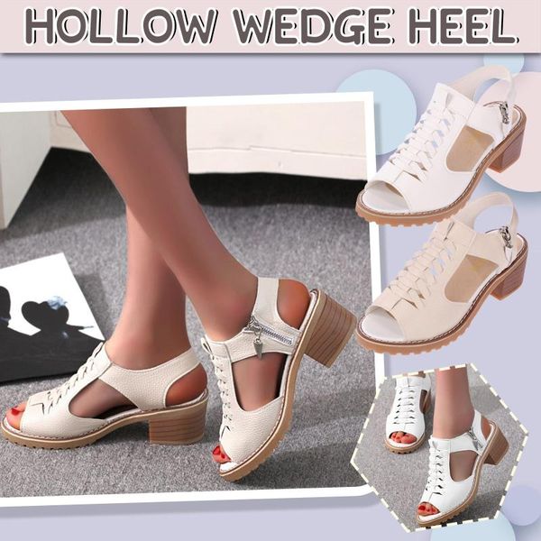 sandals 2021 roman thick with fish mouth women's heel and hollow middle in summer cut-outs ladies, Black
sandals 2021 roman thick with fish mouth women's heel and hollow middle in summer cut-outs ladies, Black
