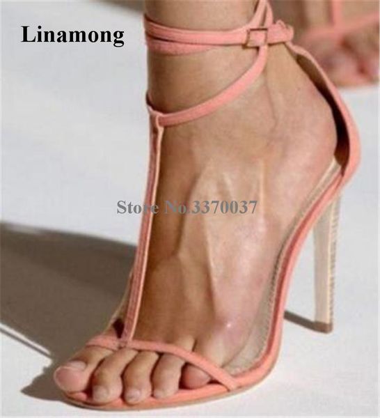 women fashion pink leather stiletto thin heel sandals ankle strap cross t-strap high formal dress shoes, Black
women fashion pink leather stiletto thin heel sandals ankle strap cross t-strap high formal dress shoes, Black