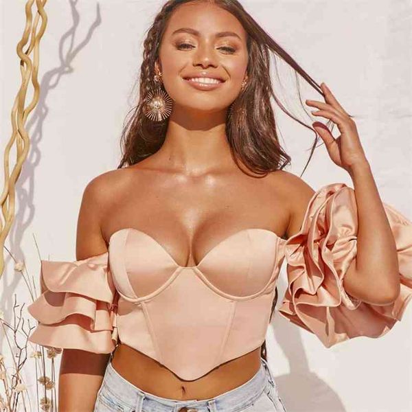 summer fashion apricot off shoulder short sleeve women ruffles club celebrity runway party crop s 210507, White
summer fashion apricot off shoulder short sleeve women ruffles club celebrity runway party crop s 210507, White