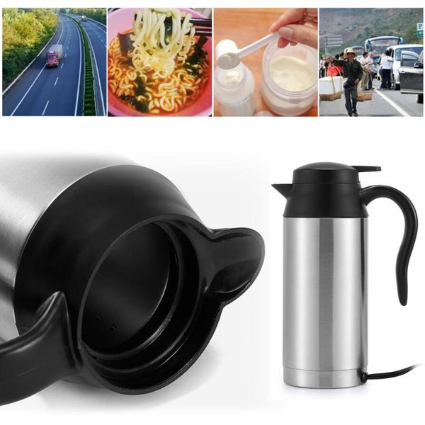 water bottles 12v/24v portable car electric kettle 750ml stainless steel cigarette lighter heating mug
water bottles 12v/24v portable car electric kettle 750ml stainless steel cigarette lighter heating mug