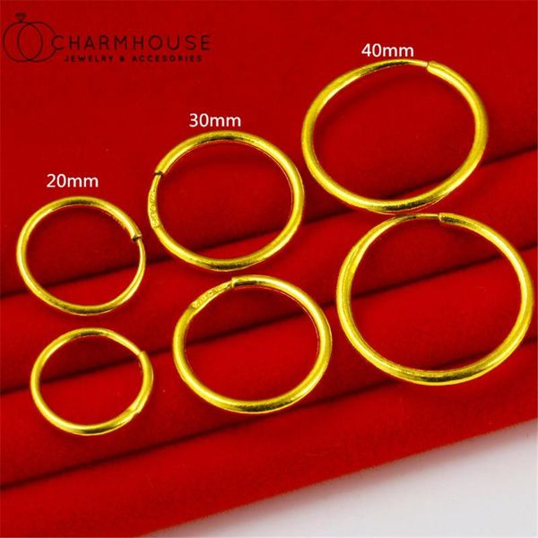 hoop & huggie 24k gold plated earrings for women 20/30/40mm round circle ear hook geometric pendientes retro wedding jewelry accesories, Golden;silver
hoop & huggie 24k gold plated earrings for women 20/30/40mm round circle ear hook geometric pendientes retro wedding jewelry accesories, Golden;silver