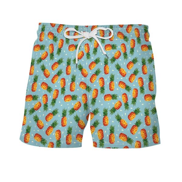 men's shorts casual board summer small pineapple 3d digital printing vacation beach drawstring surfing swim trunks, White;black
men's shorts casual board summer small pineapple 3d digital printing vacation beach drawstring surfing swim trunks, White;black