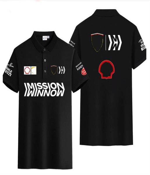 2022 new f1 motorcycle polo shirt polyester quick-drying the same custom