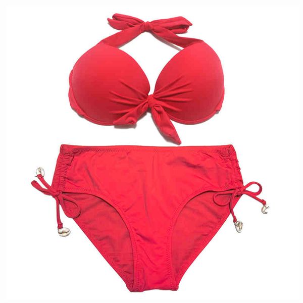 women push up bikini mid waist swimsuits adjustable bathing suits with side tie swimwear full coverage swim beach wear, White;black
women push up bikini mid waist swimsuits adjustable bathing suits with side tie swimwear full coverage swim beach wear, White;black