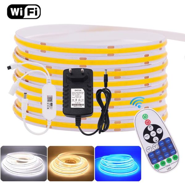 strips tuya smart life app wifi dimmer controller cob led strip light 12v 24v 320leds flexible fob tape for alexa google home
strips tuya smart life app wifi dimmer controller cob led strip light 12v 24v 320leds flexible fob tape for alexa google home