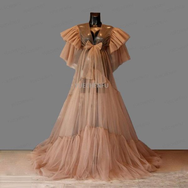 women's sleepwear women robe dressing gown custom perspective sheer long illusion tulle bridal bathrobe puffy pregnancy poshoot dress, Black;red
women's sleepwear women robe dressing gown custom perspective sheer long illusion tulle bridal bathrobe puffy pregnancy poshoot dress, Black;red