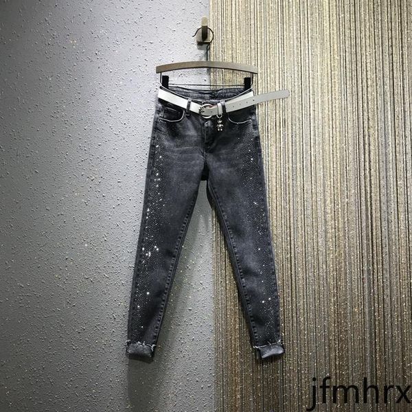 women's jeans high-waist stretch curling denim pants 2021 spring drilling pencil ladies grey black, Blue
women's jeans high-waist stretch curling denim pants 2021 spring drilling pencil ladies grey black, Blue