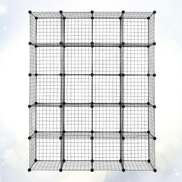 hooks & rails 1 set 20-cube organizer cube storage shelves wire origami metal grid multifunction shelving unit modular or
hooks & rails 1 set 20-cube organizer cube storage shelves wire origami metal grid multifunction shelving unit modular or