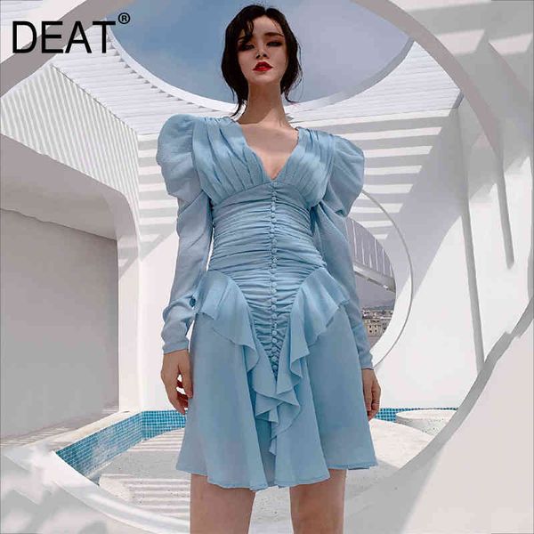 summer patchwork ruffle dress for women v neck puff sleeve high waist dresses female fashion clothing za4076 210421, Black;gray
summer patchwork ruffle dress for women v neck puff sleeve high waist dresses female fashion clothing za4076 210421, Black;gray