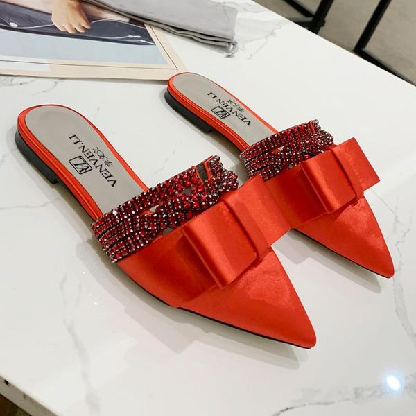 european station british fashion brand vvl gina diamond women's sandals, super flat shoes, silk sardine, inner sheepskin slippers, Black
european station british fashion brand vvl gina diamond women's sandals, super flat shoes, silk sardine, inner sheepskin slippers, Black