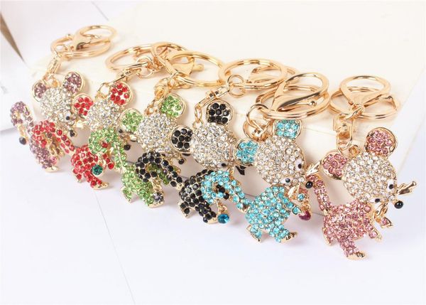 keychains lovely mixed color rat mouse key chain keyring rhinestone crystal pendant charm for handbag purse bag carkey christmas gift, Silver
keychains lovely mixed color rat mouse key chain keyring rhinestone crystal pendant charm for handbag purse bag carkey christmas gift, Silver
