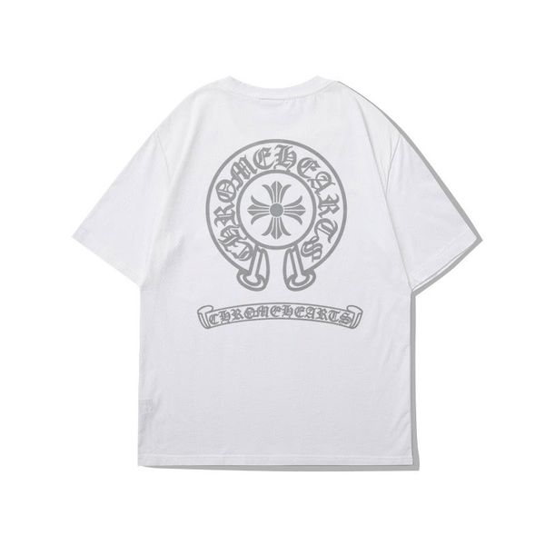 chao brand reflective cross horseshoe t-shirt men lovers high street summer cotton new t-shirt women, White;black
chao brand reflective cross horseshoe t-shirt men lovers high street summer cotton new t-shirt women, White;black
