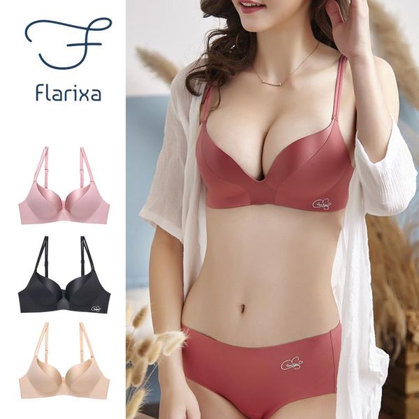 bras flarixa seamless women's underwear push up bra without bones backless lingerie plus size comfortable bralette girl tube top, Red;black
bras flarixa seamless women's underwear push up bra without bones backless lingerie plus size comfortable bralette girl tube top, Red;black