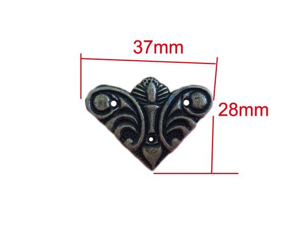furniture accessories 12pcs bronze jewelry box gift wine case book scrapbook corner decorative protector 37x28mm
furniture accessories 12pcs bronze jewelry box gift wine case book scrapbook corner decorative protector 37x28mm
